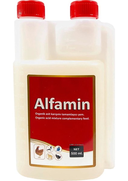 Alfamin Kanatlı Hayvanlar Için Sağlık Ürünü 500 ml