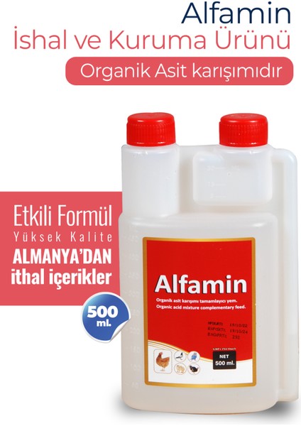 Alfamin Kanatlı Hayvanlar Için Sağlık Ürünü 500 ml