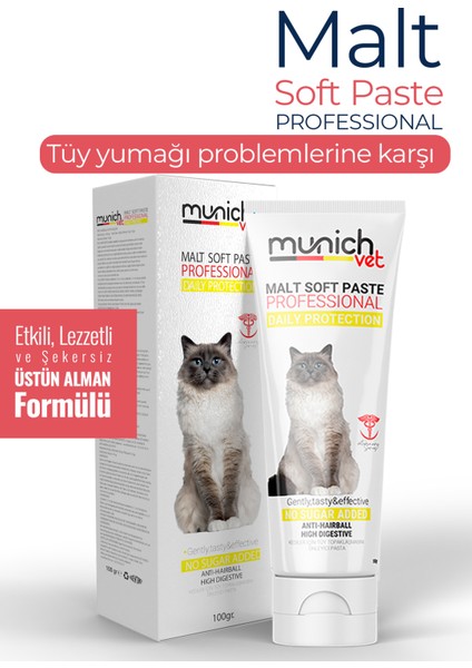 Üçlü Set - Kedi Vitamini + Kedi Malt Pasta + Biotine Plus Damla