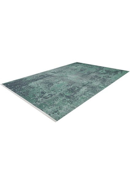 Gojra Yeşil Modern Dijital Baskı Halı modelleri