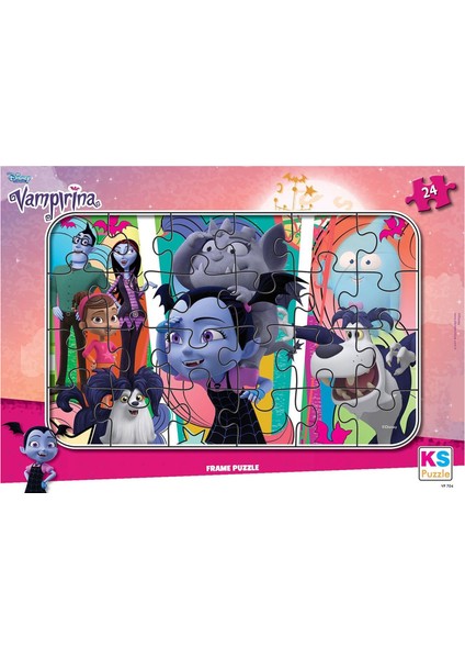 Vampirina 24 Parça Frame Puzzle