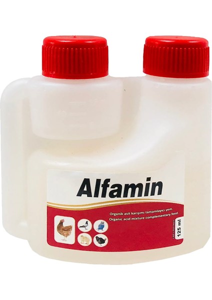 Alfamin Kanatlı Hayvan Hastalıkları ve Kuruma Ürünü 125 ml