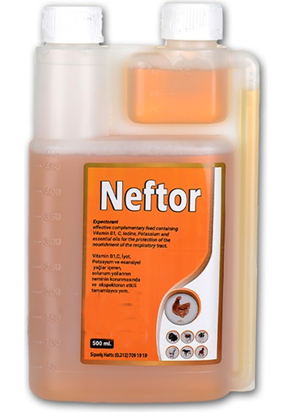 Neftor Kanatlı Hayvanlar Için Sağlık Ürünü 125 ml