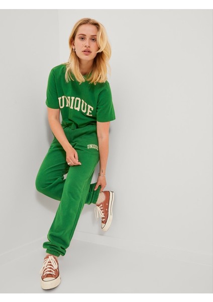 Jxjada Soft Rlx Hw Pants Swt Sn Kadın Yeşil Sweatshirt 12244364-Green