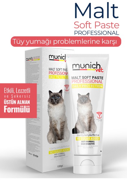 Kedi 3'lü Seti Tüy Sağlığı Damlası + Malt Pasta + Multi Vitamin Pasta fiyatları
