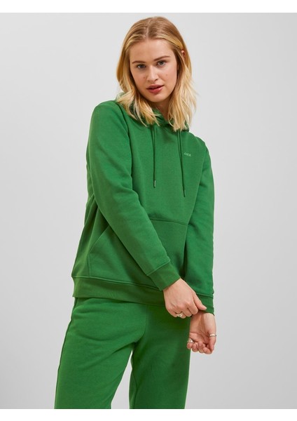 Jxabbie Kadın Yeşil Sweatshirt 12223961-Green