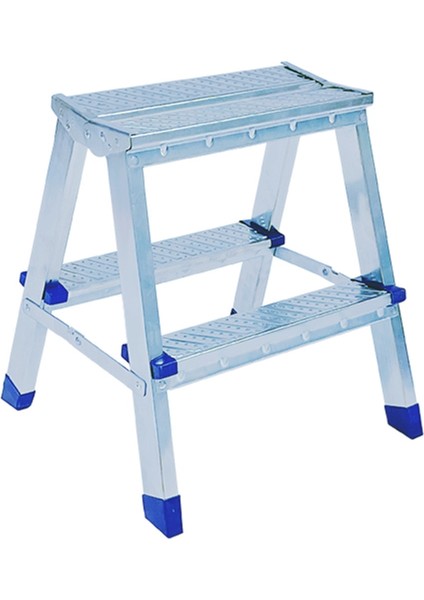 Özel Alaşımlı Metal Çift Çıkışlı Çift Taraflı Seyyar Merdiven 2+2 Basamaklı modelleri