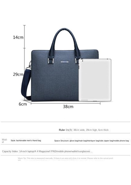 Erkek Bilgisayar Çantası Omuz Askılı Çanta (Yurt Dışından) modelleri