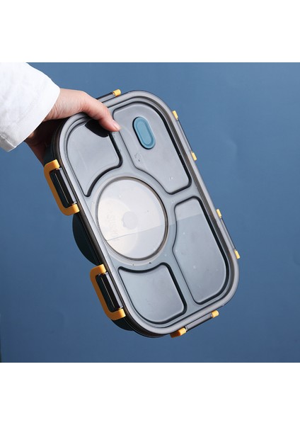 Plastik Beş Bölmeli Öğle Yemeği Kutusu Taşınabilir Mikrodalga Öğle Yemeği Kutusu (Yurt Dışından) modelleri