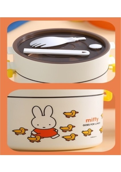 Yuvarlak Çift Katmanlı 304 Paslanmaz Çelik Öğle Yemeği Kutusu Çocuk Öğle Yemeği Bento Kutusu (Yurt Dışından) fırsatları