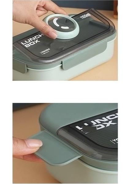 Yaratıcı Bölme Mühürlü Yemek Kabı Taşınabilir Mikrodalgada Yemek Kabı (Yurt Dışından) modelleri