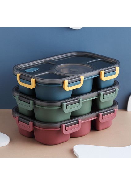 Plastik Beş Bölmeli Öğle Yemeği Kutusu Taşınabilir Mikrodalga Öğle Yemeği Kutusu (Yurt Dışından) fiyatları