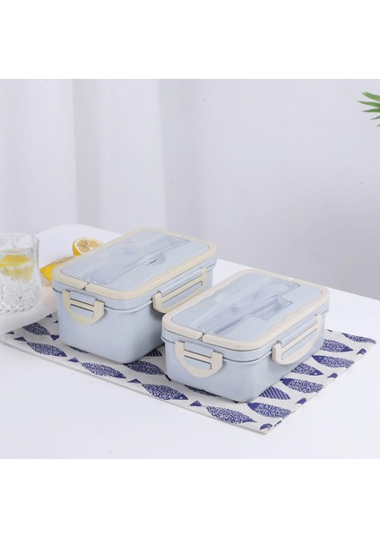 Kaşık ve Yemek Çubukları ile Mikrodalgada Kullanılabilir Üç Bölmeli Yemek Kabı (Yurt Dışından) modelleri