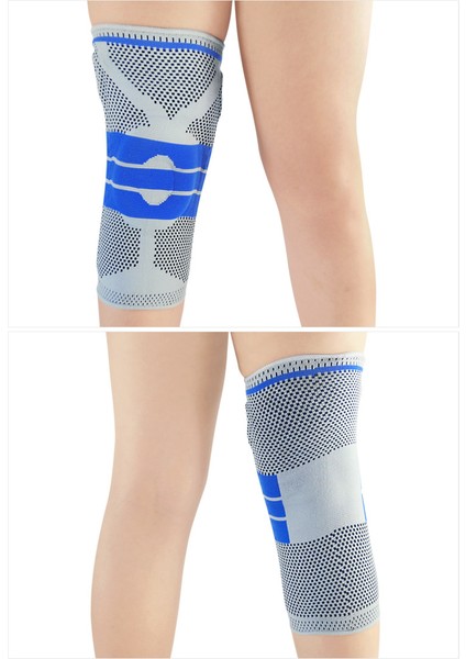 Silikon Ped Çift Taraflı Yay Örgü Naylon Nefes Alabilir Koşu Basketbol Dağcılık Koruyucu Dişli (Yurt Dışından) modelleri