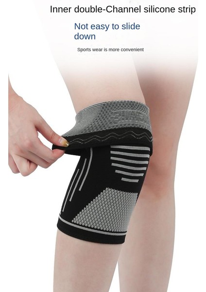 Gümüş Elyaf Gümüş Iyon Spor Dizlikler Deodorant Nefes Koşu Dağcılık Örme Spor Koruyucu Donanım (Yurt Dışından) modelleri