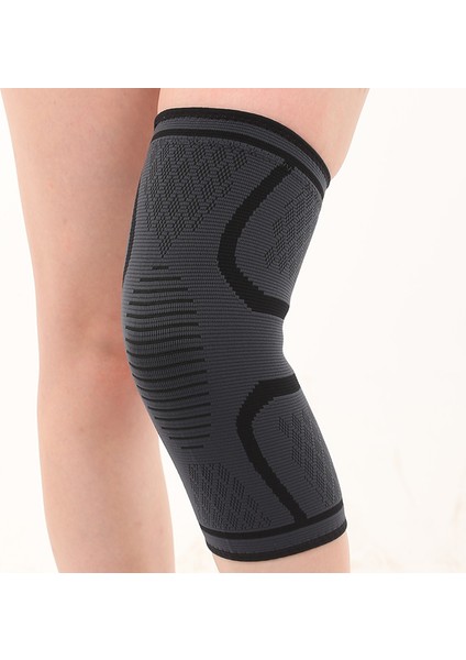 Örme Spor Dizlikler Yaz Kaymaz Nefes Alabilen Naylon Dört Yönlü Elastik Tayt Spor Koruyucu Donanım (Yurt Dışından)