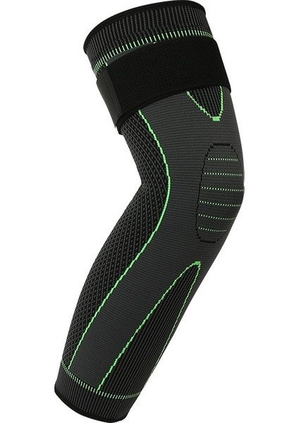 Örme Spor Dizlikler Açık Erkek ve Kadın Bisiklet Spor Basketbol Koruyucu Donanım Kayışı Bacak Koruma Kılıfı (Yurt Dışından)