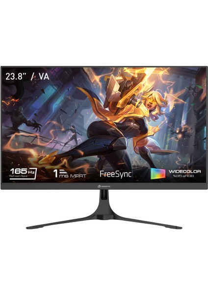 GB-2420FF 23.8" 165Hz 1ms VA FHD FreeSync, G-Sync HDMI*1+DP*1Flat Gaming Monitör