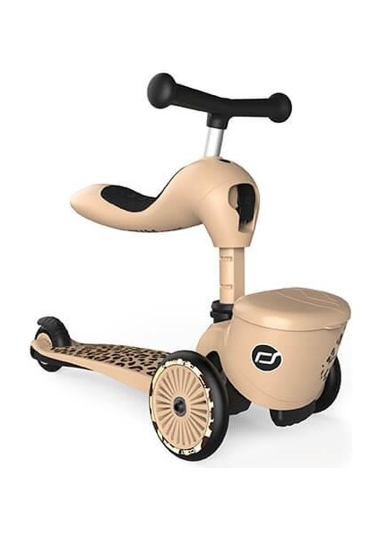 Scoot And Ride Highwaykick 1 Lifestyle Scooter - Leopard 210621-96607