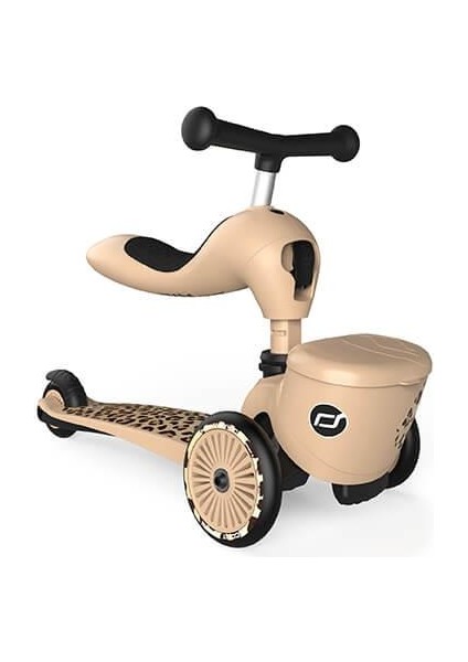 Scoot And Ride Highwaykick 1 Lifestyle Scooter - Leopard 210621-96607