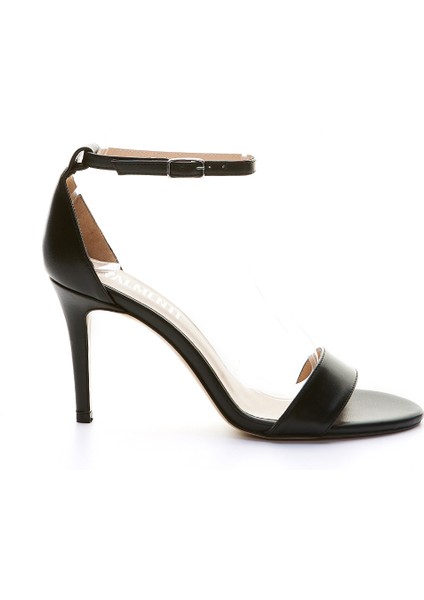 Taine Kadın Siyah Cilt Hakiki Deri Topuklu Ayakkabı 613 26321 Bn Sndlt Y23 modelleri