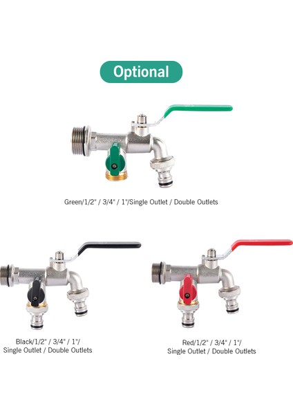 Çift Dokunma 3/4 Inç ve 1 * 3/4 Inç Çıkış, Kalınlaştırılmış (Yurt Dışından)