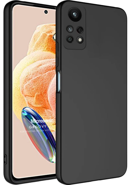 Redmi Note 12 Pro 4g Kılıf Groovy Soft Siyah