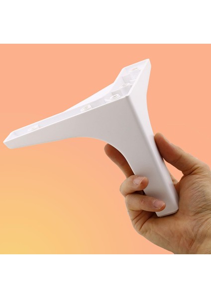 Sedef Lüks Mobilya Kanepe Sehpa Tv Ünitesi Koltuk Ayağı 14 cm Beyaz Ayakları 4 Adet indirimleri