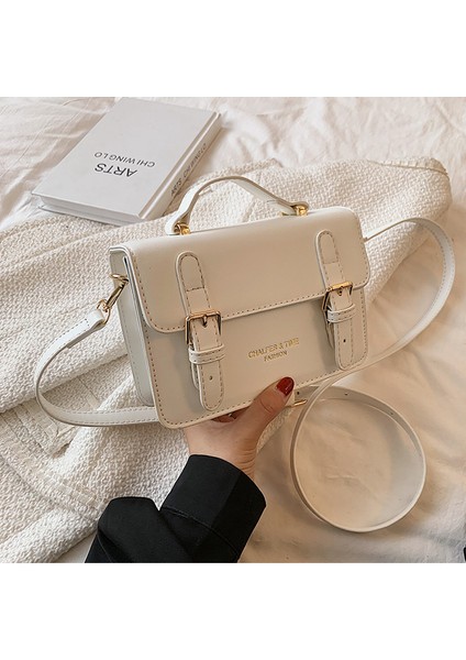 Yeni Küçük Çanta Kadın Trendi Moda Renk Kontrast Çanta Tatlı Omuz Askılı Çanta (Yurt Dışından)