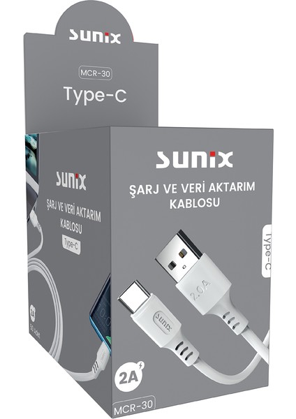 Mcr-30 Type-C Data ve Şarj Kablosu fiyatları