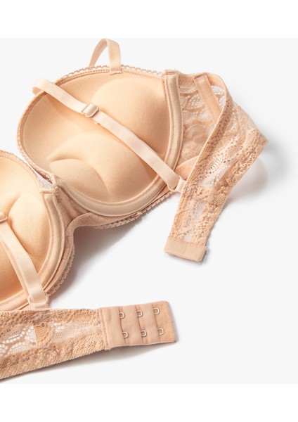 Destekli Sütyen Ekstra Dolgulu Balenli Dantelli Kaplı modelleri