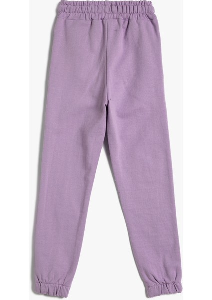 Basic Jogger Eşofman Altı Şardonlu Beli Bağlamalı Cepli fiyatları