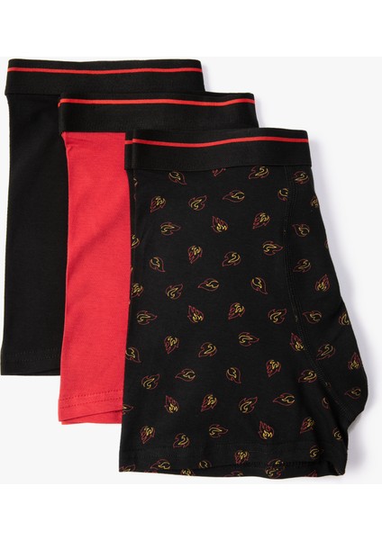 3'lü Boxer Seti Baskılı Çok Renkli fiyatları