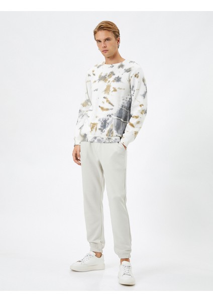 Jogger Eşofman Altı Beli Bağcıklı Cep Detaylı