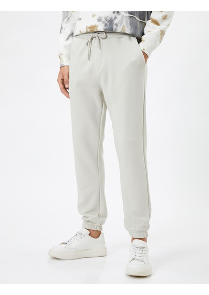 Jogger Eşofman Altı Beli Bağcıklı Cep Detaylı modelleri