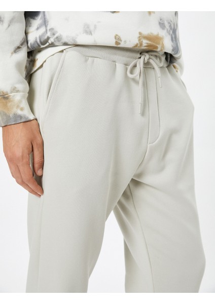 Jogger Eşofman Altı Beli Bağcıklı Cep Detaylı indirimleri