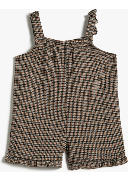 Tulum Şort Askılı Cepli Fırfır Detaylı fiyatları