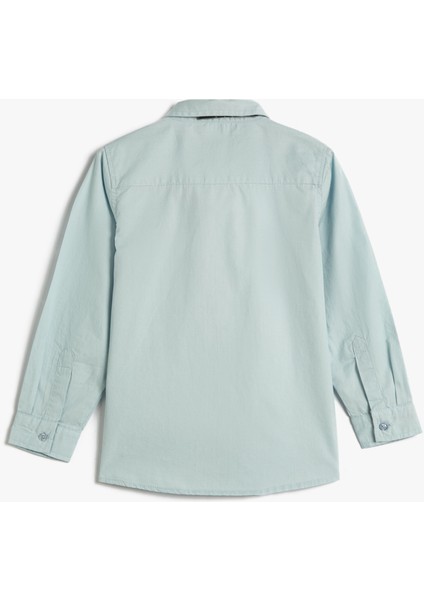 Okul Gömleği Papyon Detaylı Uzun Kollu Pamuklu Klasik Yaka fiyatları