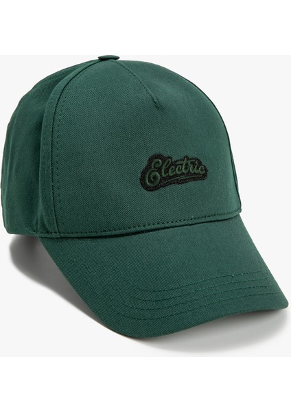 Cap Şapka Slogan İşlemeli