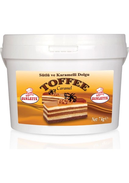 Toffee Sütlü Karamel Dolgu 7 Kğ