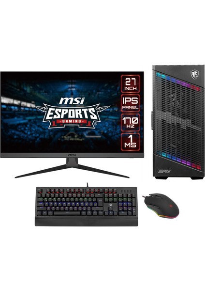 GO5078DX Intel Core i7 13700KF 128GB Ram 2TB SSD RTX4070Ti Windows 11 Pro 27" Masaüstü Bilgisayar
