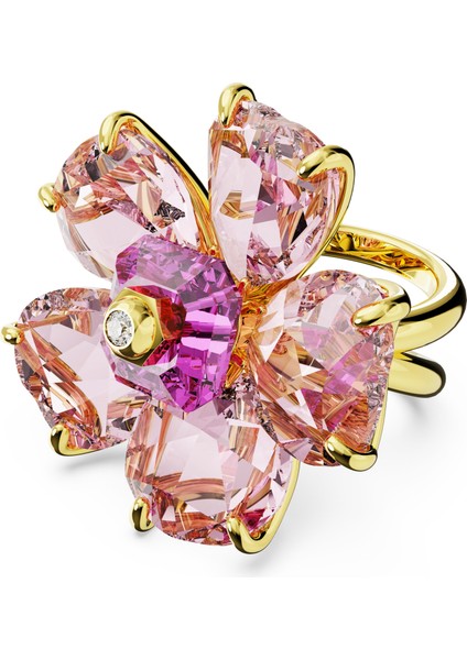 5657280 Swarovski Yüzük Florere:ring Double Shank Pink/gos 60