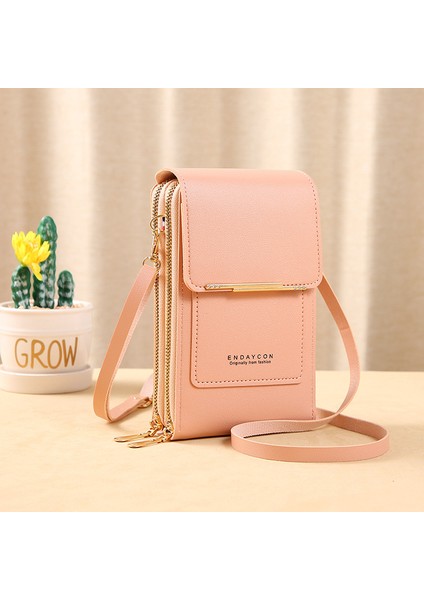 Dokunmatik Ekran Cep Telefonu Çantası Kadın Messenger Küçük Çanta (Yurt Dışından)