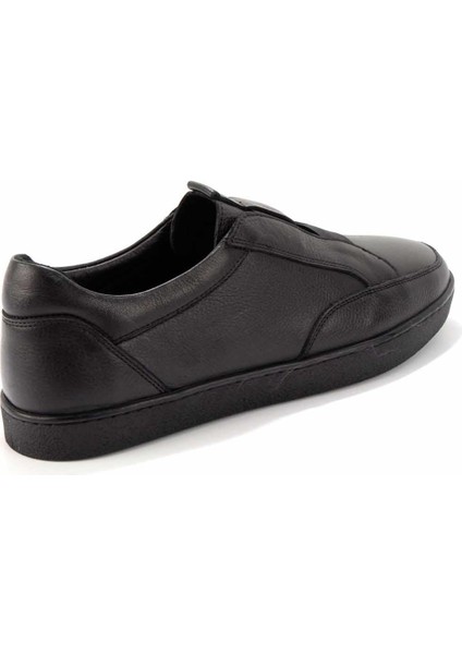 Siyah Leather Erkek Casual Ayakkabı E01754060303