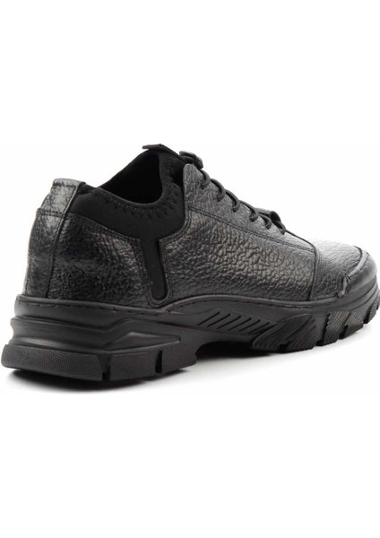 Siyah Floter Leather Erkek Casual Ayakkabı E01380905340 fırsatları