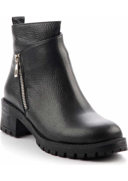 Siyah Leather Kadın Bot & Bootie K02531230203 fiyatları