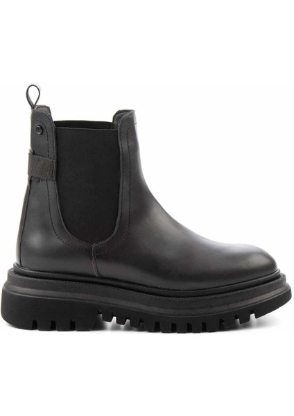 Siyah Kadın Bot & Bootie K02538560409