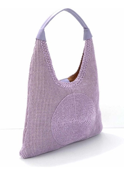 Mor File Kadın Omuz Çantası C06960200922