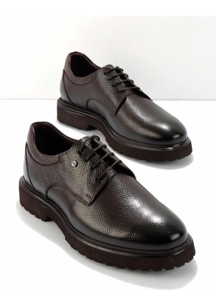 Kahve Floter Leather Erkek Oxford Ayakkabı E01798048040