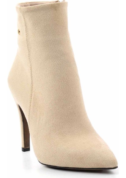 Bej Süet Kadın Bot & Bootie K02204500102